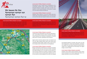 Landesbetrieb Straßenbau NRW Text-/ Bildmarkenentwicklung Flyer