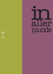 Wormland Imagemagazin In aller Munde sein
